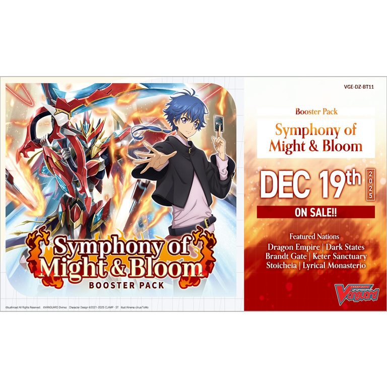 On-hand Vanguard Symphony of Might & Bloom External Booster Box [VGE-DZ-BT11] Box