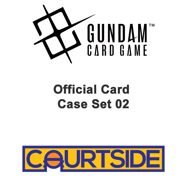 Pre-Order Gundam Card Game (Japanese) Official Card Case Set 02