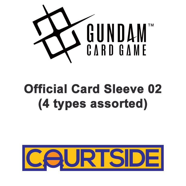 Pre-Order Gundam Card Game (Japanese) Official Card Sleeve 02 (Assortment)