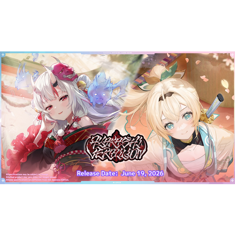 Pre-Order hololive OFFICIAL CARD GAME Booster Pack Ayakashi Vermilion [hOCG-hBP06e]