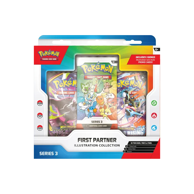 Pre-Order Pokemon TCG First Partner Illustration Collection Series 3