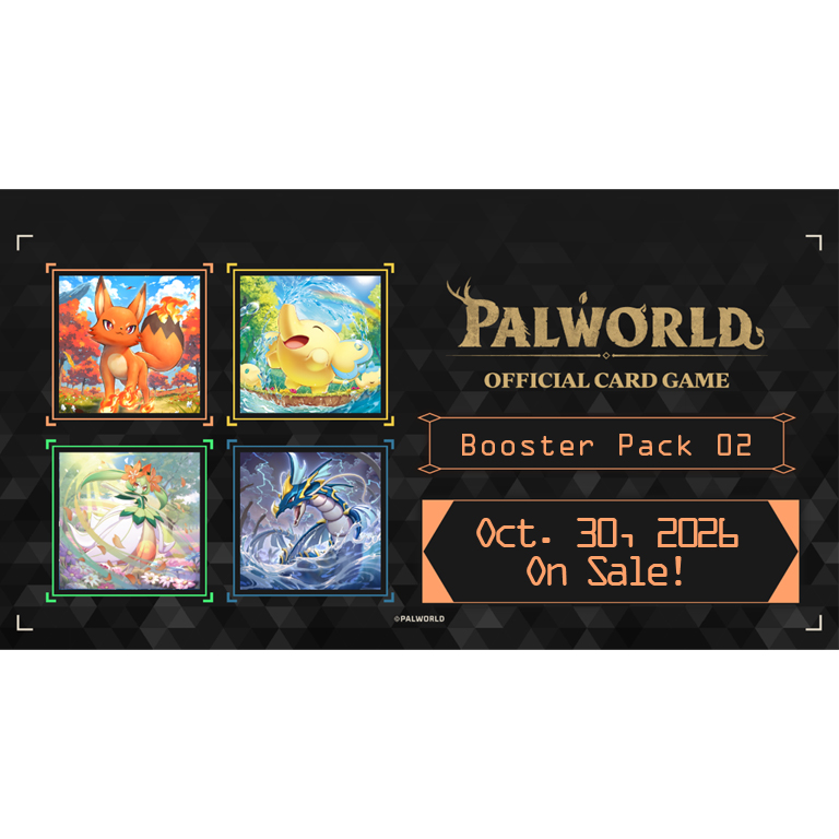Pre-Order Palworld Official Card Game (English) Booster Box Legends Awaken [POCGe-BP02]