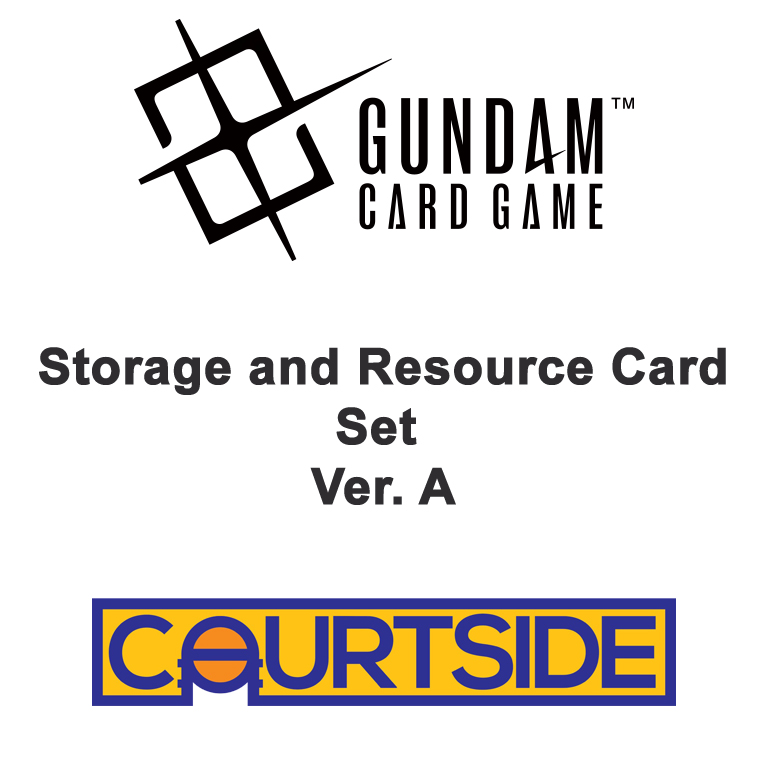 Pre-Order Gundam Card Game (Japanese) Storage and Resource Card Set Ver. A